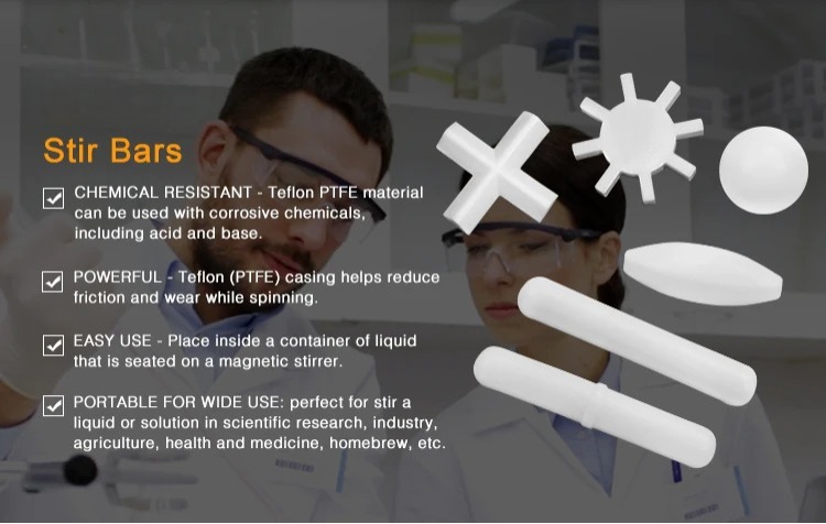 PTFE Stirring Bars